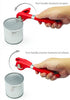 hölm Professional Ergonomic Smooth Edge, Side Cut Manual Red Can Opener
